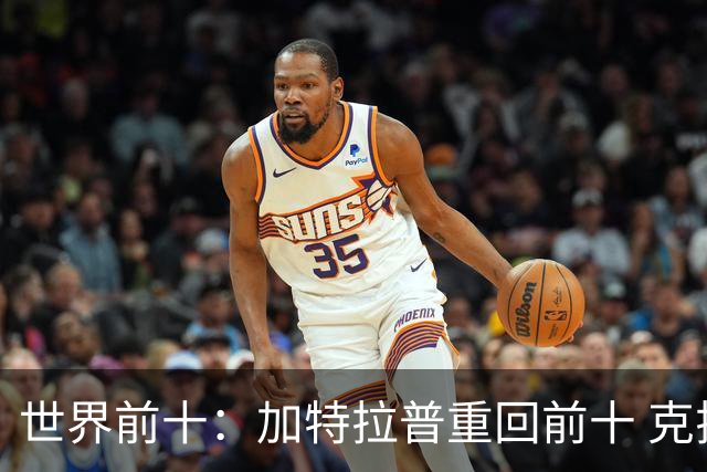 世界前十：加特拉普重回前十 克拉克上升到第八